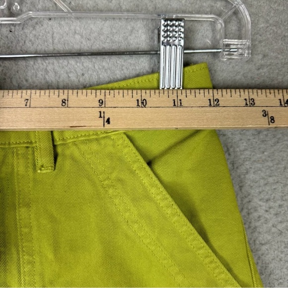 Big Bud Press Lime Green Work Pants Straight Leg Cotton XXS Baggy Loose Fit Hip - Picture 11 of 14
